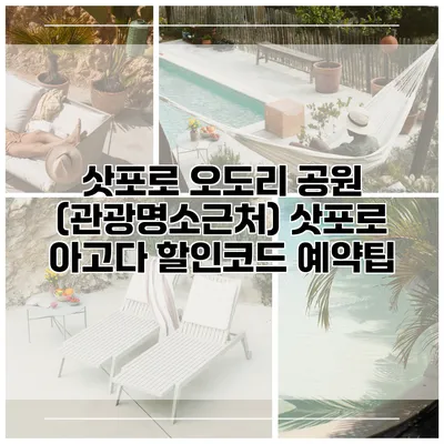 삿포로 오도리 공원 (관광명소근처) 삿포로 아고다 할인코드 예약팁